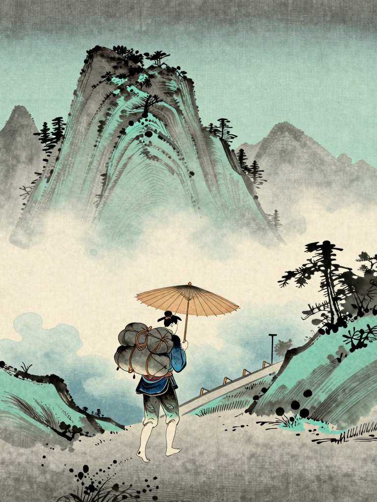 《草枕》插画