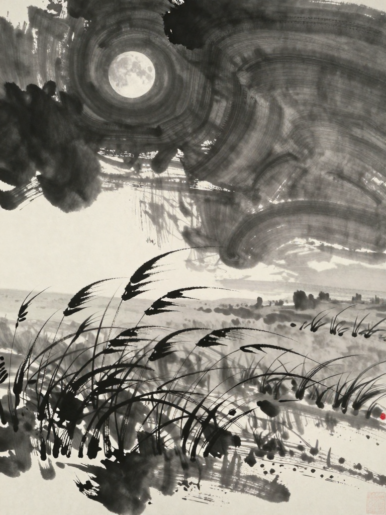 《野草》插画
