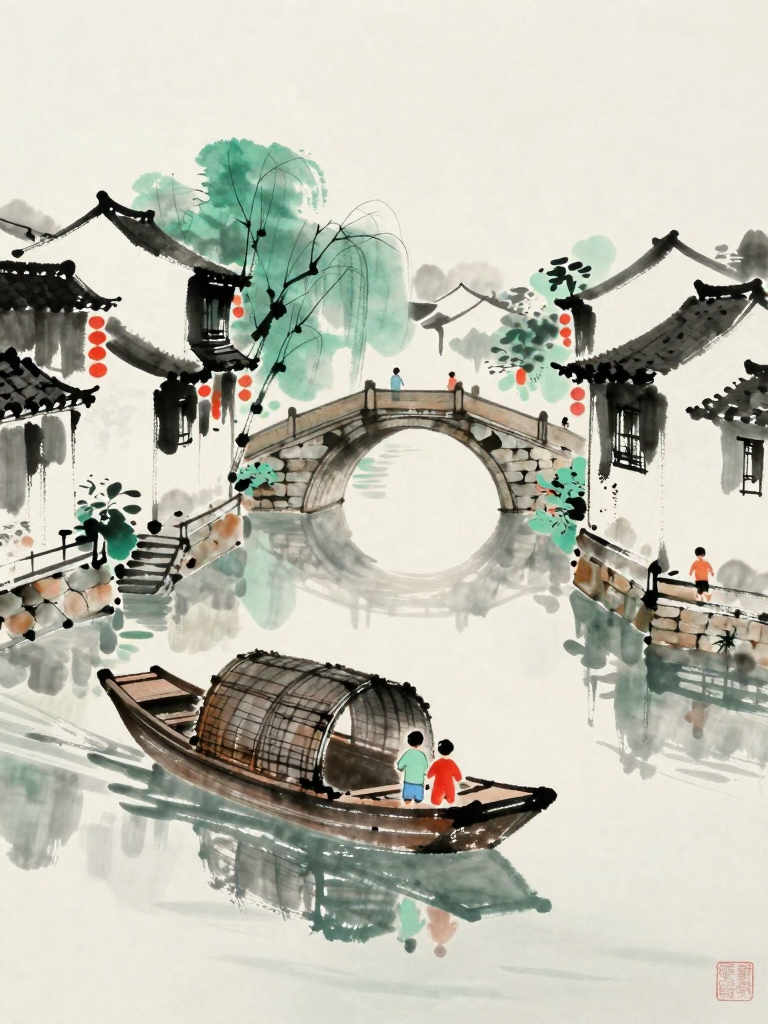 《朝花夕拾》插画