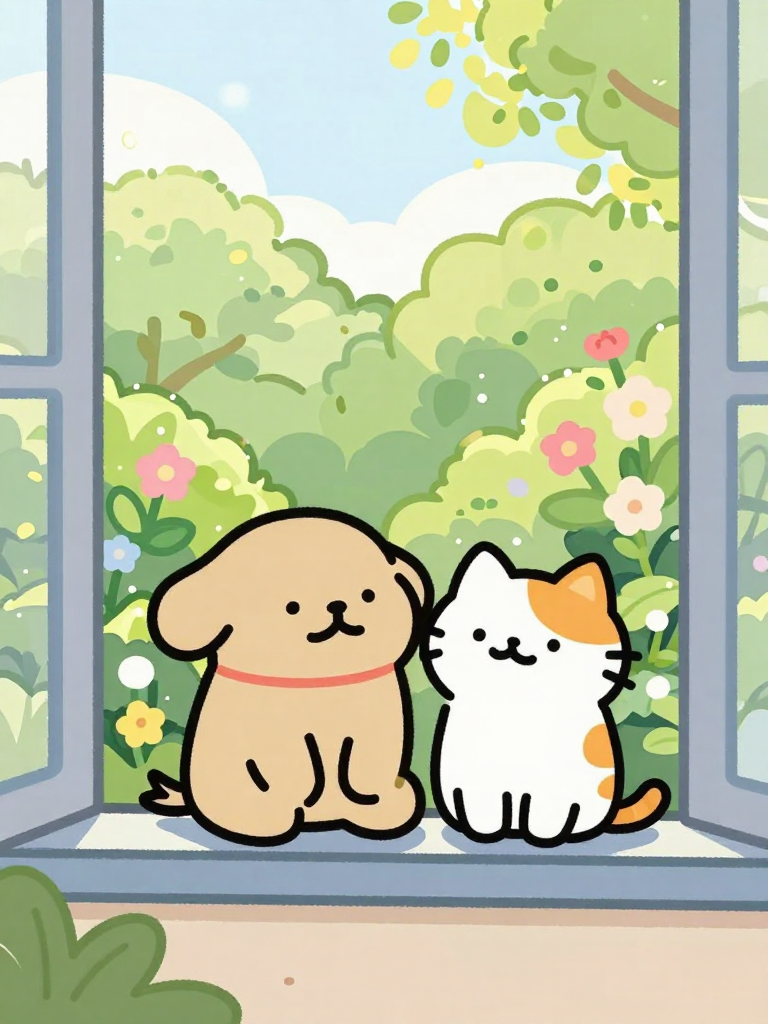 周三：窗边晒太阳