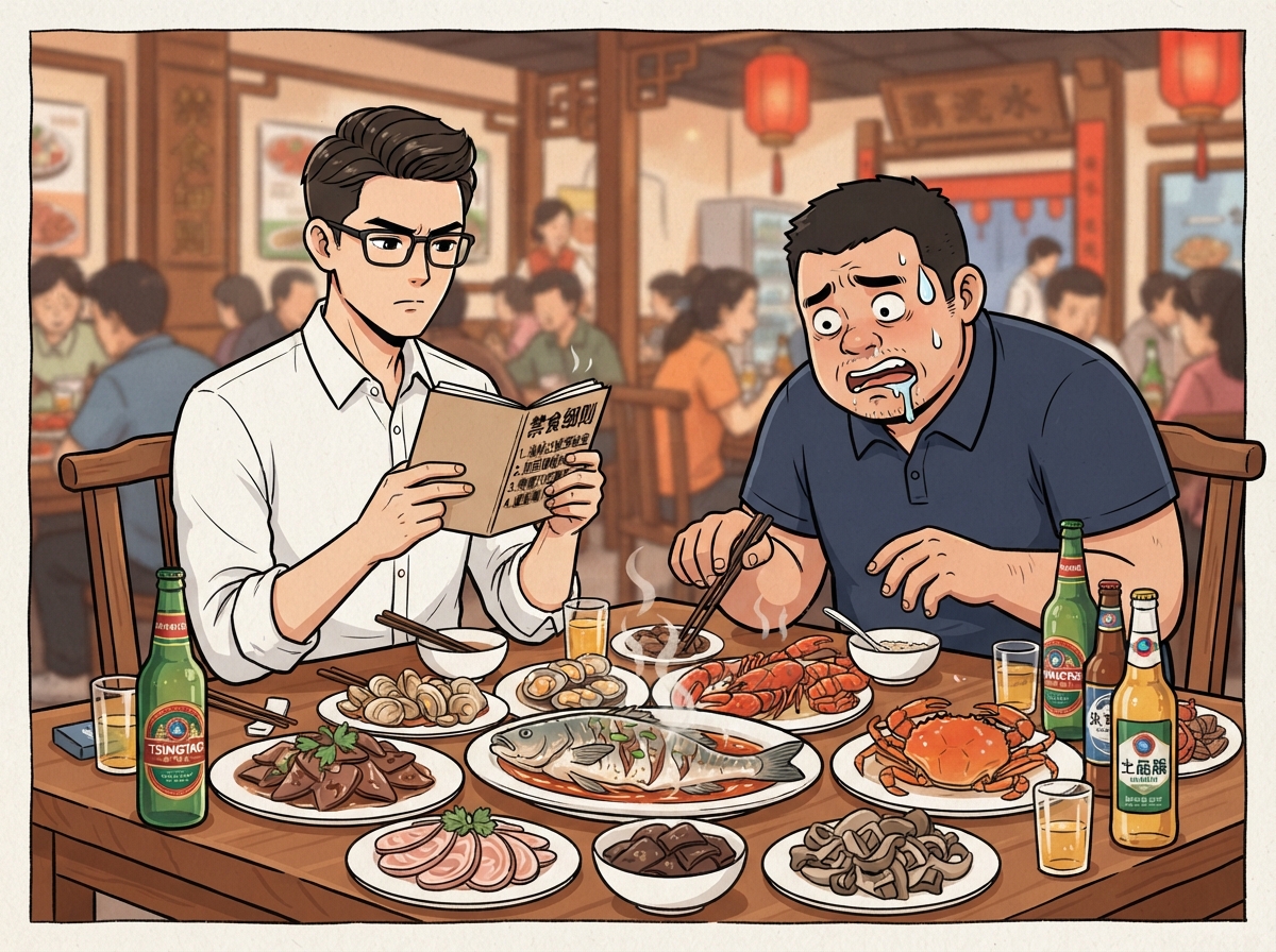 餐桌忌口交锋